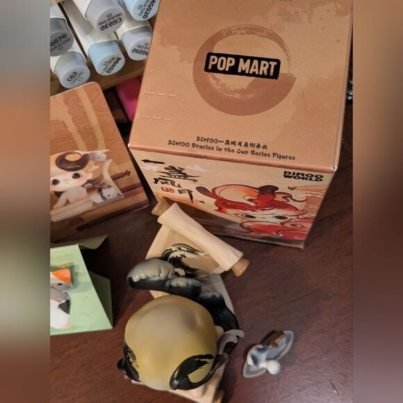 POP MART DIMOO Stories In The Cup Series Blind Box River Scroll - Picture 5 of 8